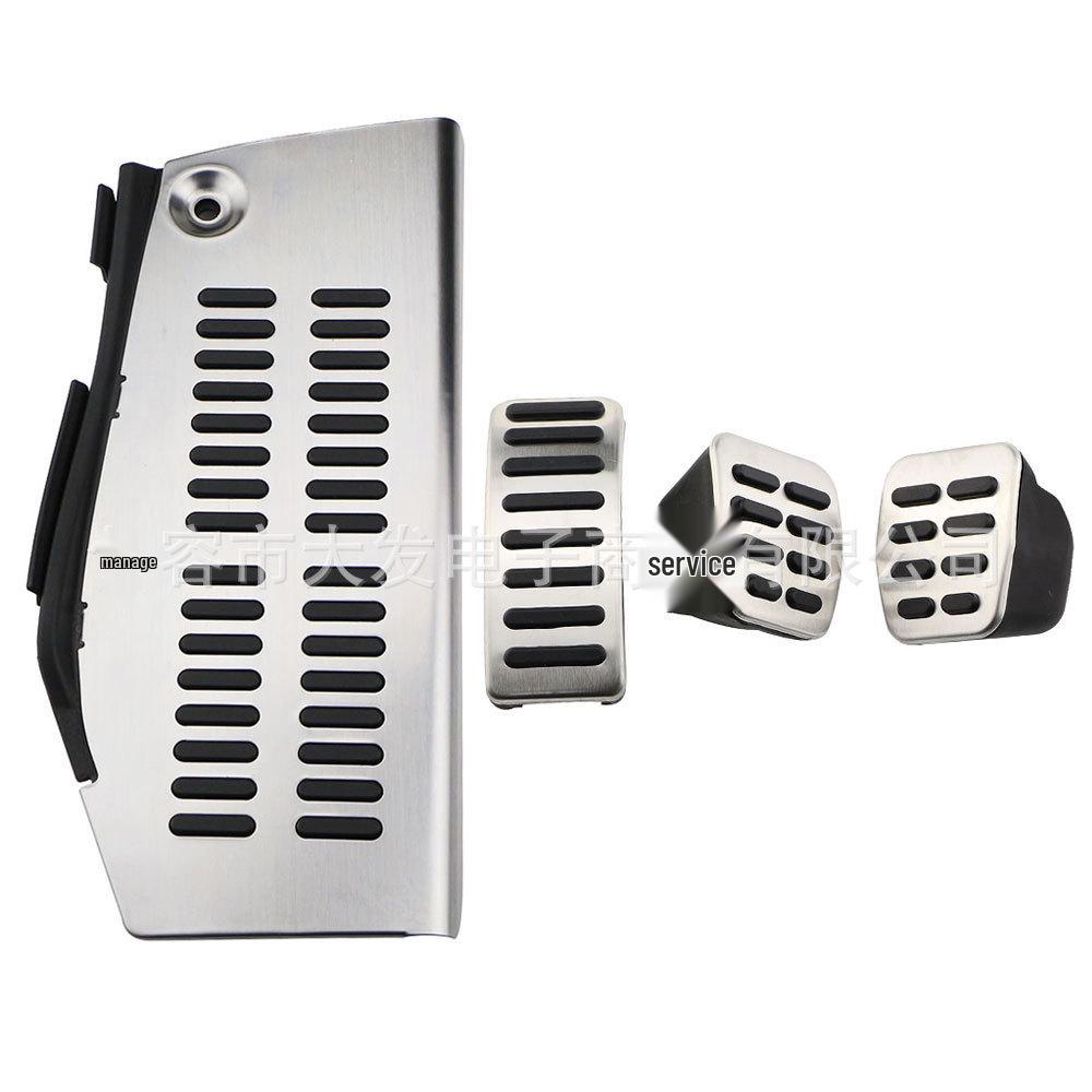 Stainless Steel Accelerator Pedal for VW Bora, Golf 4, Skoda, Polo - Interior Modification for Manual/Automatic