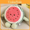 Watermelon Cartoon Plush Toy With Short Pile Fabric For Lounge Room And Gift Use