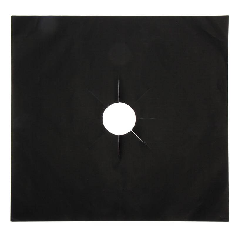 1/2/4PCS Non-Stick Stove Protector Cover Liner Reusable Aluminum Foil Kitchen Cover Protective Foil Kitchen Gadget