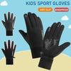 Loogdeel Touchscreen Outdoor Radsport Sport Warm Winter Laufen Ski Winddicht Wasserdicht Handschuhe Jungen Mädchen Kinderhandschuhe