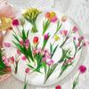 Office School Supplies PET Sticker Pack Flower Romance Series Creativ and Plant Handbook DIY Material Stickers 40 Sheets Kawai