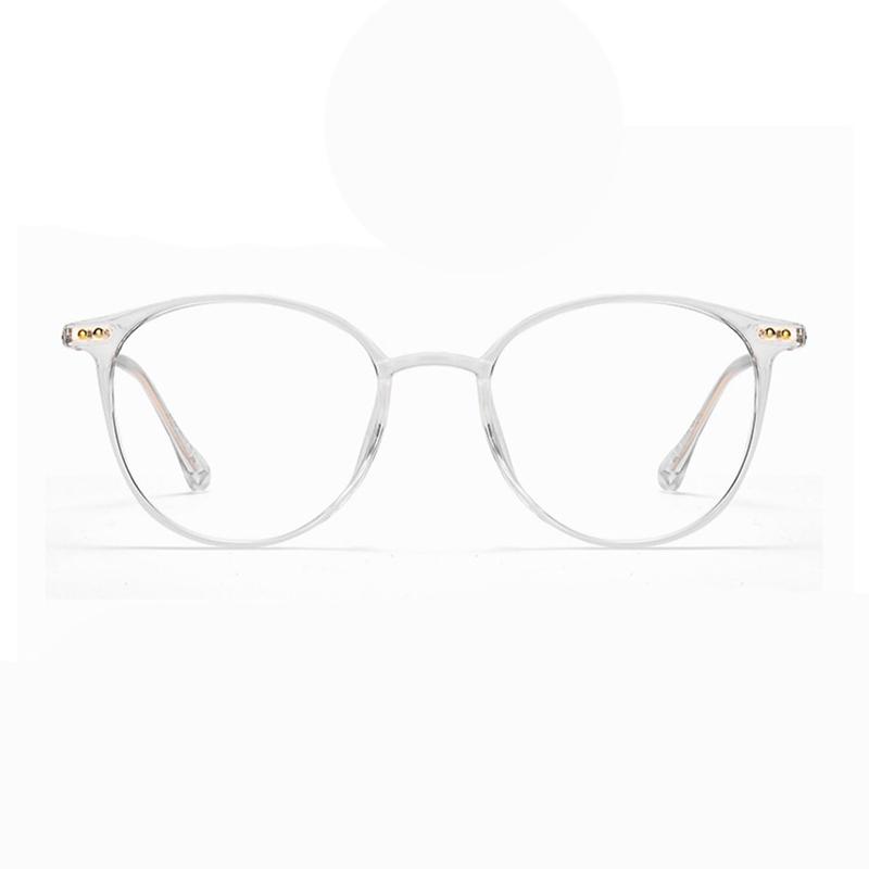 Myopia glasses women's ultra-light protective glasses anti-blue light flat-light glasses round frame glasses frame 9531