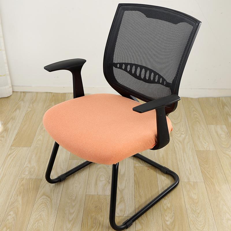 Computer Office Chair Seat Cover Thickened Rotating Chair Cover Simple Stool Cover Household Chair Cover Elastic Fabric