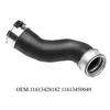 For BMW X3 E83 LCI, X3 3.0Sd M57N2 Intercharge Air Hose Turbocharged Hose Replacement Part 11613450049 11613428182 Brand New