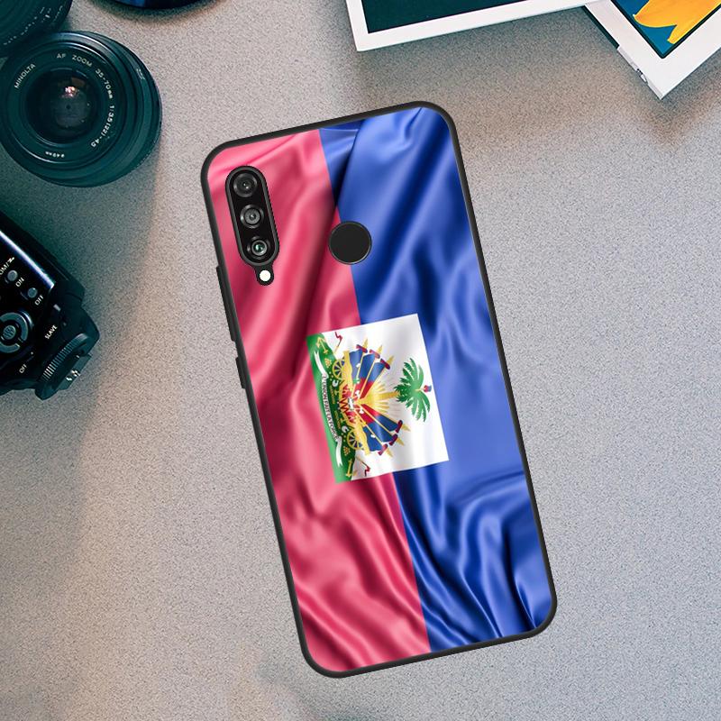 Haiti Haitian Flag For Huawei Nova 7i 8i 11i 12i  9 10 SE 11 Pro Y60 Y70 Y90 Y61 Y91 Y72 Y73 P40 P30 Lite Case