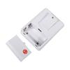 Motion Sensor Wireless Alert Secure System Doorbell Alarm for Home Driveway  Garage White
