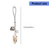 Practical Handmade Beadwork Cats Hanging Ornament Versatile Phone Charm Portable for Styles Upgrades Daily Use