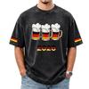 Men's Casual Short Sleeve T Shirt with 2026 Graphic Print and Themed Crew Neck Loose Fit Top for Fans