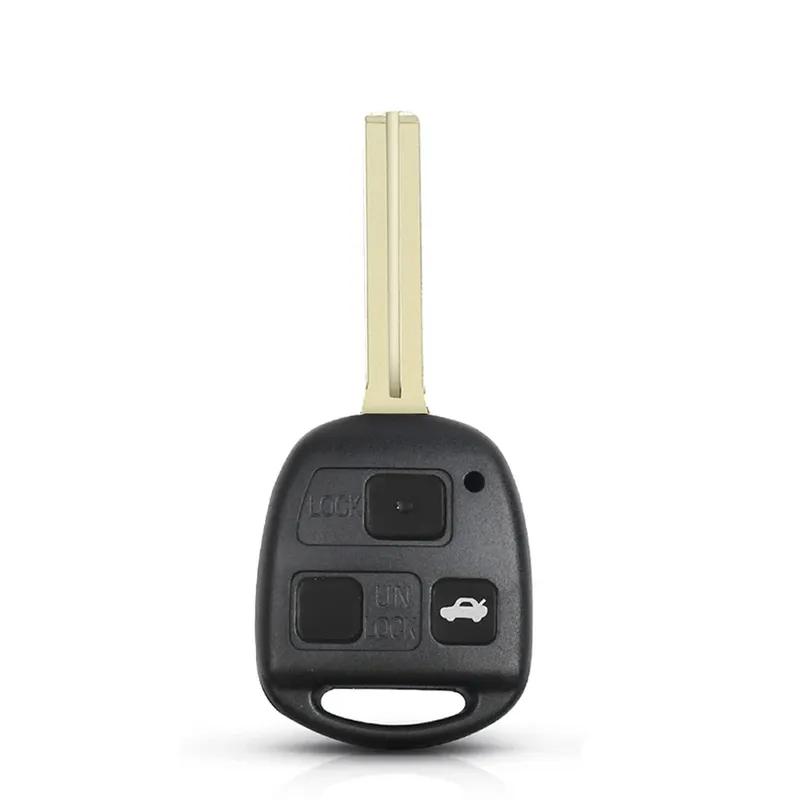 KEYYOU 10pcs For Toyota Corolla Land Cruiser YARIS CAMRY RAV4 Lexus RX300 LS400 GX460 Remote Key Shell Case TOY43 TOY48 TOY47