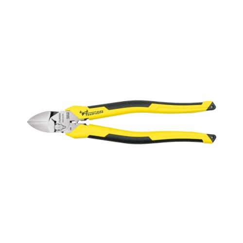 TSUNODA Electric Power Thin-Blade Nippers with Crimping Function, Eccentric VVF2.6 x 3 Cores, 225mm, PUN-225ATG