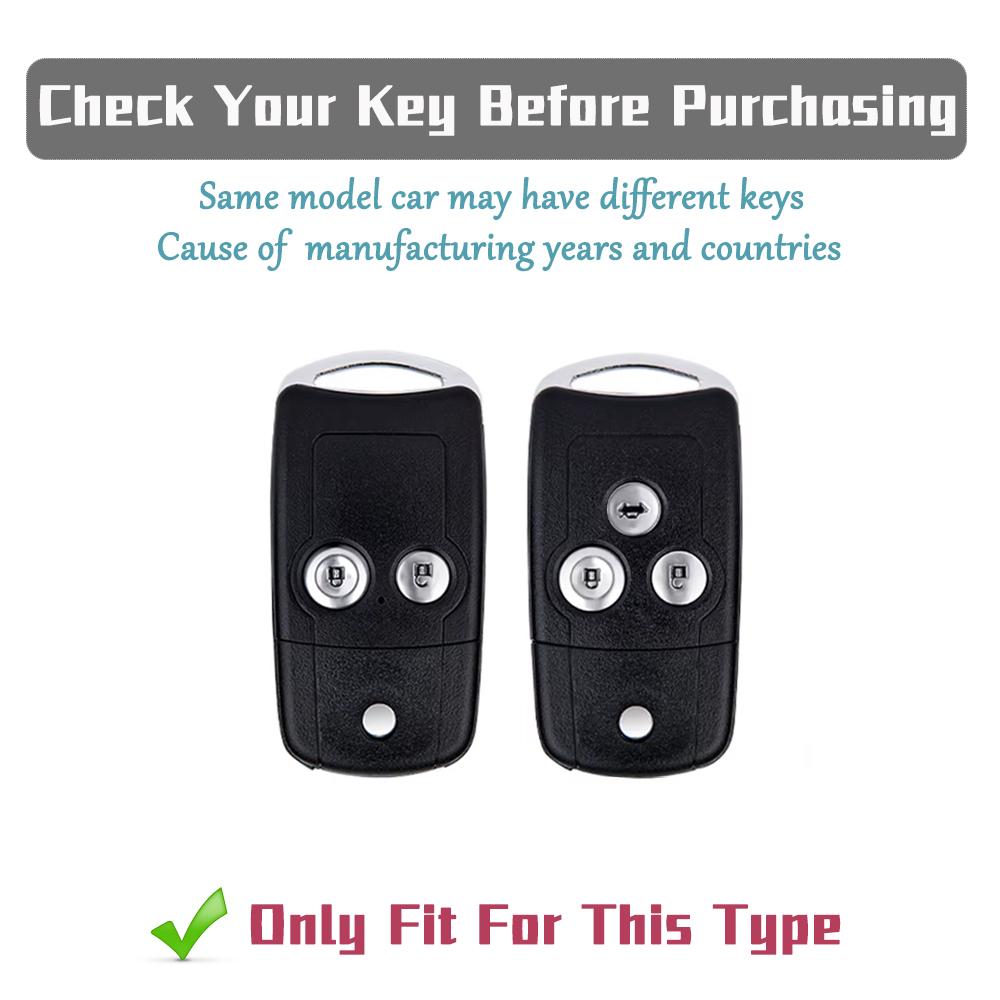 TPU Car Flip Key Case Cover For Acura TL TSX ZDX RSX CRZ Honda Civic Fit Accord CRV HRV Jazz Odyssey Car Key Chain Accessories