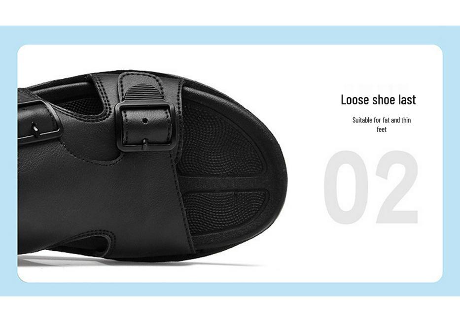 Stylish Double Buckle Flat Sandals - Lightweight Outdoor Beach & Daily Wear