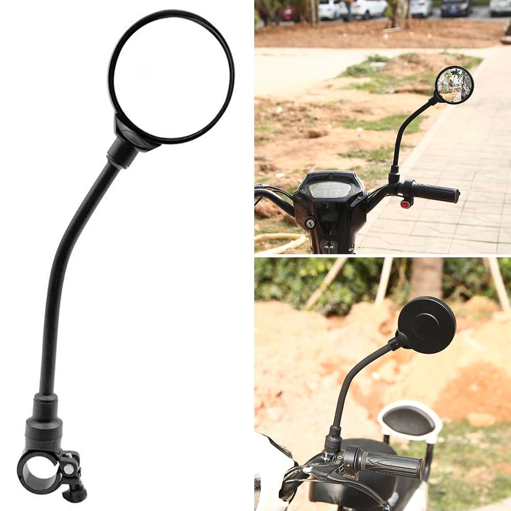 2-1pc Universal Cycling Rear View Mirror Adjustable Bicycle Rearview Mirror Wide Range Accessories for MTB Road Bike Motorcycle