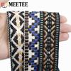 2/5/10Yards Meetee 30mm Polyester Webbing Ethnic Jacquard Ribbon Band Clothing Bags Decor Belt Fabric DIY Sewing Accessories
