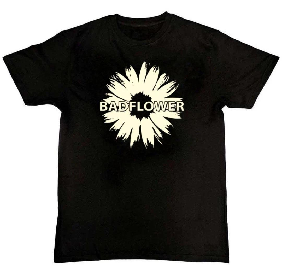 

Badflower Logo Band Classic Graphic Print Unisex Mens 100% Cotton T-shirt Mens Tees Top 4XL