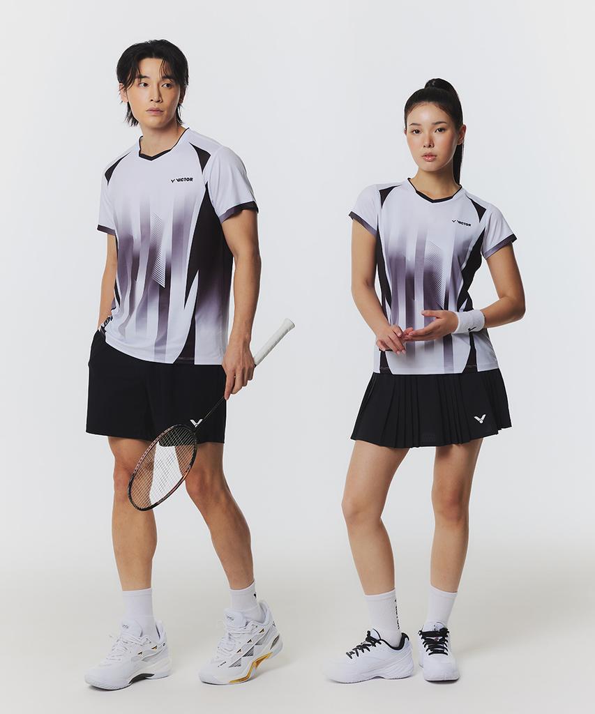 Bigteo Fade Stripe Badminton Men'S T-Shirt (Vt26Agw001M)