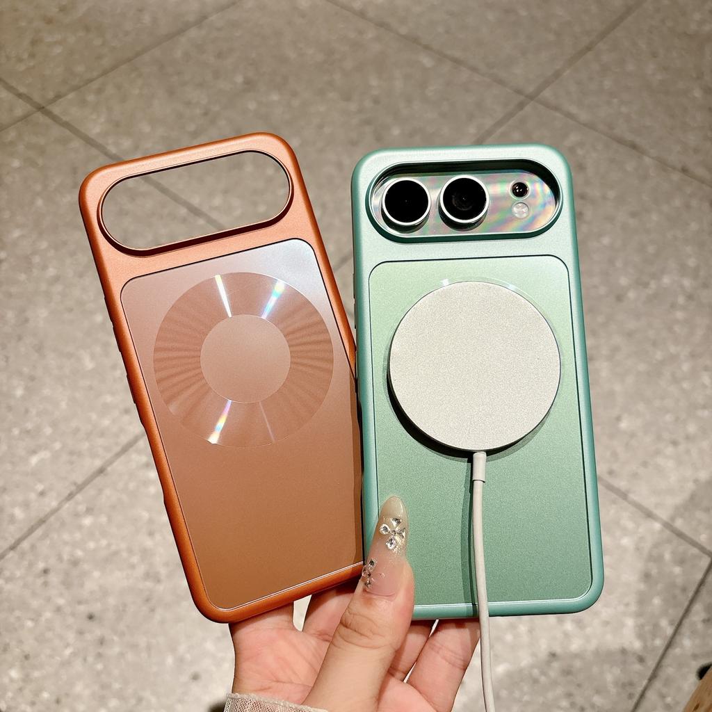 Applicable to Honor 500pro mobile phone case second change aurora magnetic attraction Huawei Mate80 simple all-inclusive anti-drop P90Pro