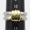 Gebraucht TIFFANY&Co. Ring Nut 3 Reihen EU#51.5 Silber925/K18 Gelbgold 8.9g Silber Gelbgold Kombination
