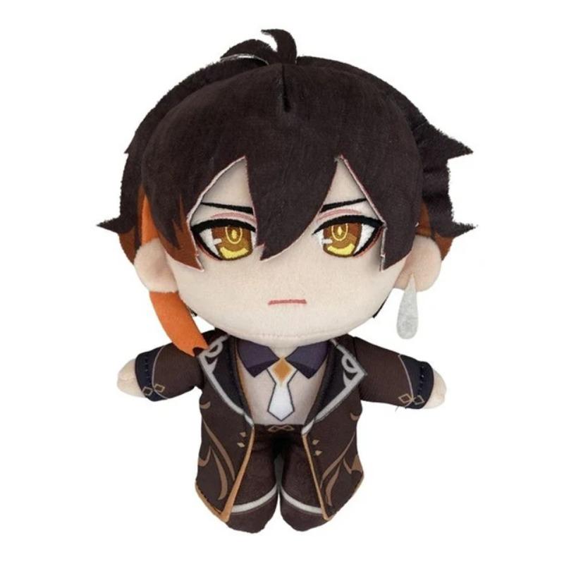 Game Genshin Impact Arataki Itto Hu Tao XIAO Zhongli Morax Kamisato Ayato Tartaglia Klee Barbatos Plush Doll Pillows Kids Gift