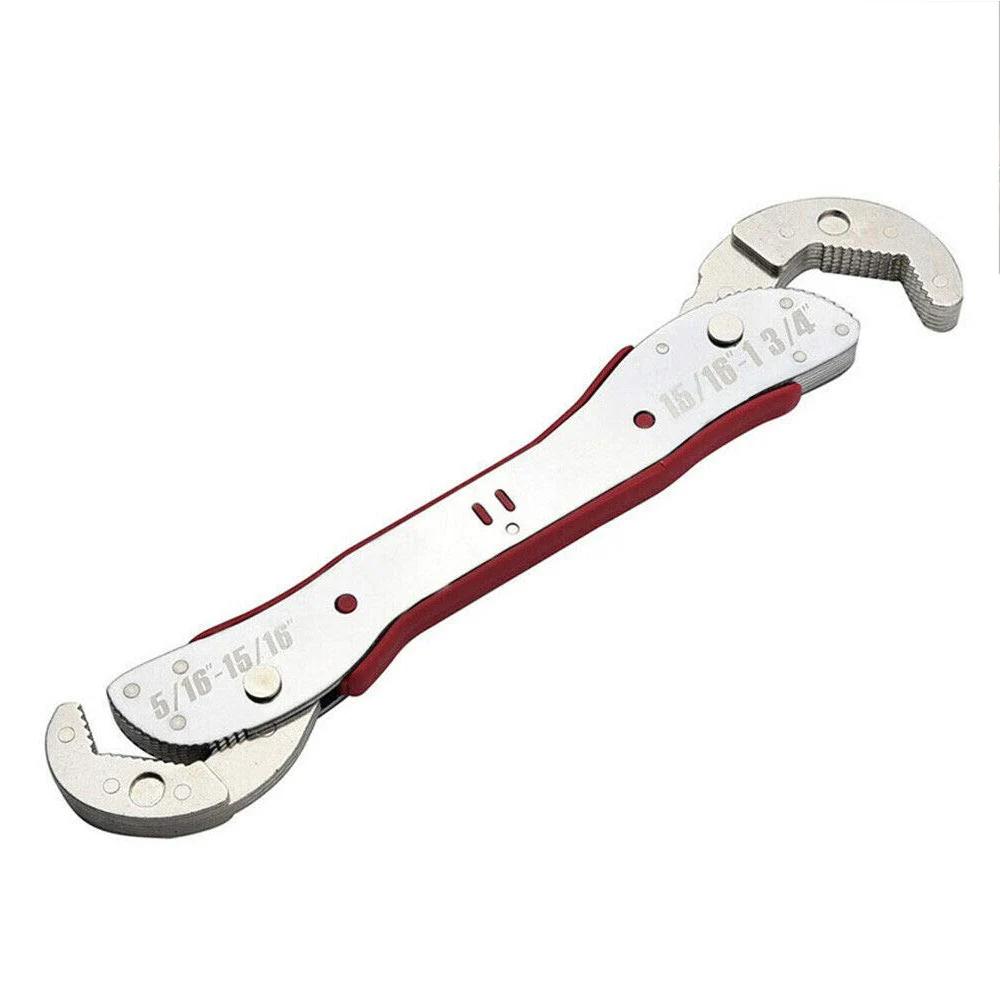 1Pc Mini Magnetic Ratchet Wrench 1/4"(6.35mm) Hex Shank Bidirectional Control For Single/Double Head Screwdriver Drill Bits Tool