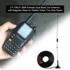 UT106UV SMA Female Dual Band Car Antenna with Magnetic Base for Walkie Talkie Two Way Radio