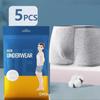 Calzoncillos bóxer desechables de algodón para hombre - Empaquetados individualmente