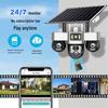 Abu Lion 4G Solar-Powered Outdoor Camera, Waterproof, 360° Coverage, Remote Monitoring