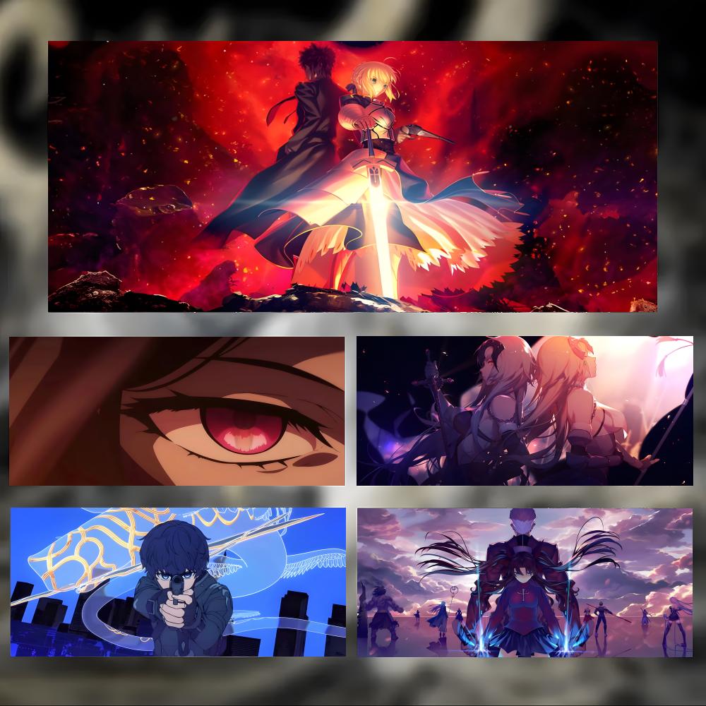 Cool Magical Anime FFate Strange Fake Mouse Pad Large Thick Desk Pad Stitched Edges Gaming Mouse Mat For Pc