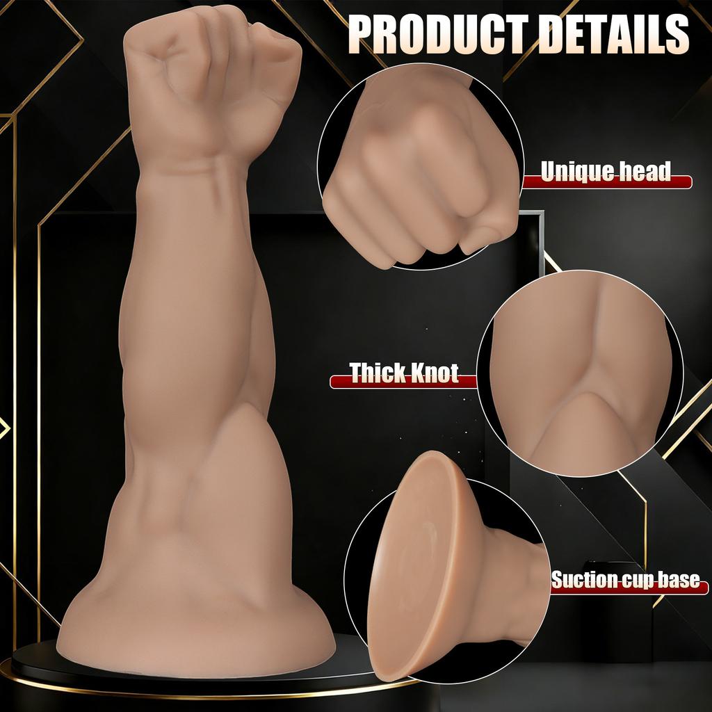 Huge Silicone Anal Plug Dildo Strap on Realistic Penis Dilator Adult Sex Toy Fisting