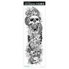 Waterproof Full Arm Tattoo Sticker - Trendy Floral Design