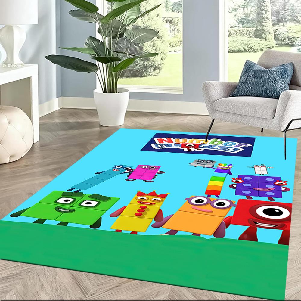 Numberblocks Floor Rug Office Rug Perfect For Decorate Room Balcony Foyer Bedrooms Antislip Rug Office Home Decor Perfect Birthdaychristmas Gift Idea