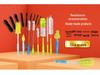 Test Tube Straw & Cup Cleaning Nylon Brush Set for Insulated Cups, Wine Glasses & Tea Cups