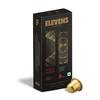 ELEVENS COFFEE | Revel & Savour | Single Origin Coffee Capsules | 100% Arabica | 11 Aluminium Coffee Pods (10 + 1) | Dark Roast | Intensity 9