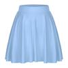 Women's A-line Pleated Mini Skirts Stretch Flared Skirts Dancewear Plain Skirt Sportwear
