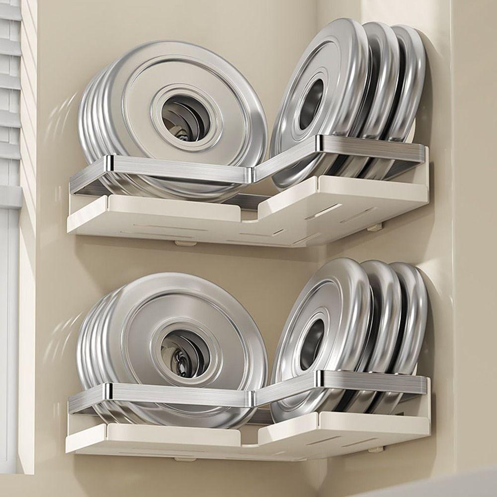 Triangular Corner Storage Shelf Stainless Steels Shower Shampoo Rack Toiletries Organizer  Corner