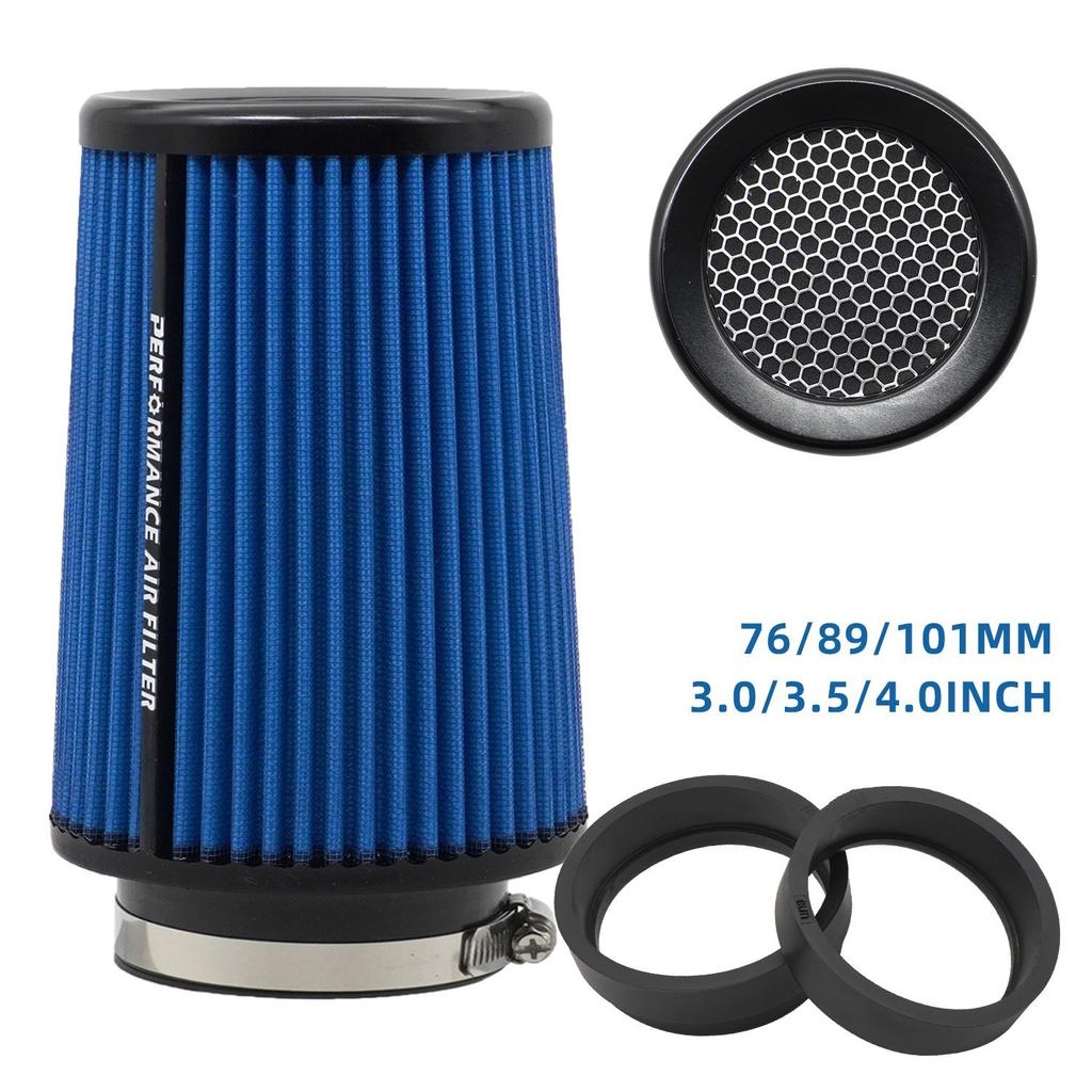 Luftfilter Auto Kaltluftansaugung Kit Universal Auto Systeme Sport Racing Performance Motor High Flow Konusfilter Box 3" 3.5 4 Zoll