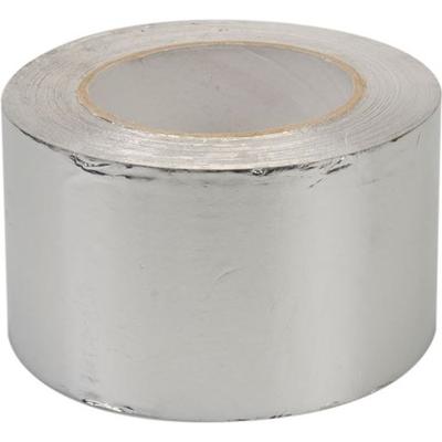 Ruban Adhésif Aluminium - SILVERLINE - Ignifuge - 50mm - Résistant Aux Températures Élevées - Isolant