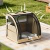 Foldable Car Dog Cat Carrier Breathable Car Pet Travel Bag Portable Dog Kennel Bag  Travel