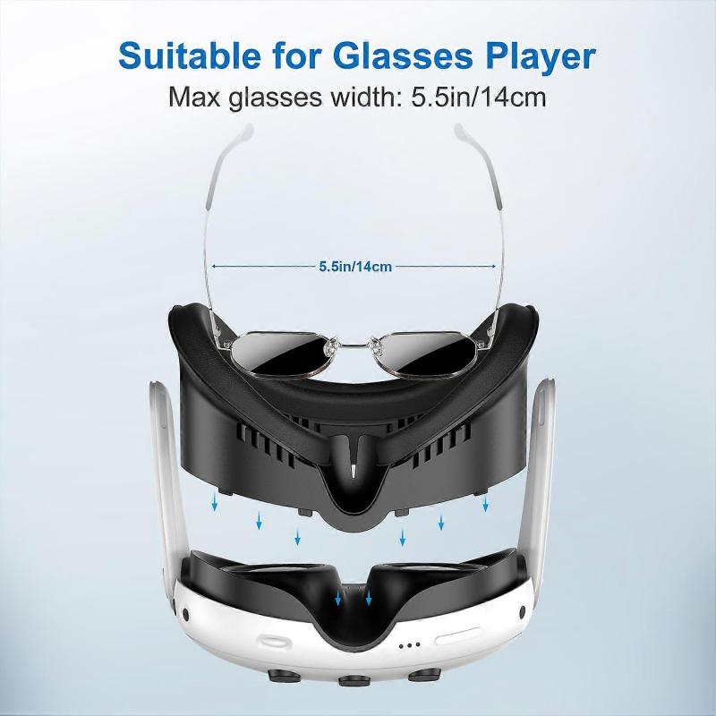 k1o STARTRC GAMES For Meta Quest 3 VR Facial Interface Face Cover U8P Pad Face Cushion Accessories
