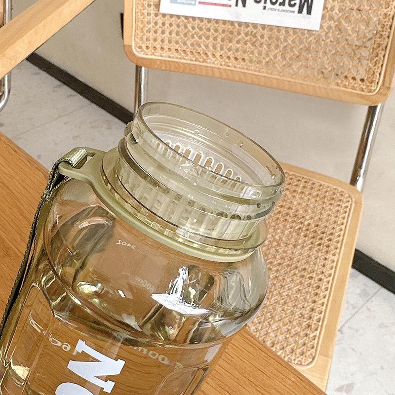 850/1000/1300Ml Large Capacity Water Bottle Gym Fitness Drinking Bottle Outdoor Camping Climbing Hiking Sports Kettle