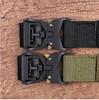 Men's Tactical Nylon Belt: Military & Security Canvas Belt for Outdoor and Work Use