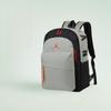 Solid Color Air Pattern Student Backpack Curved Straps Schoolbag Gift