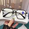 Anti Blue Light Farsighted Eyeglasses 0 to +400 for Women Men Reading Glasses UV Protection