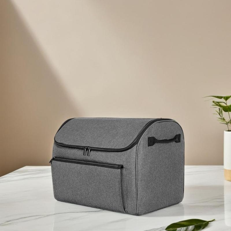 Practical Oversized Slow Cooker Organizers Case With Zippered Compartment and Padded Protective Lining Daily Use