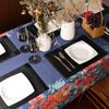 6Pcs Table Mat W/ Coaster Set Non-Slip Bowl Pad Washable PVC Heat-resistand Dining Table Placemats Modern Home Party Decoration
