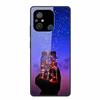 Gehärtetes Glas Case für Redmi 12C Rückabdeckung Hartschalen Case für Xiaomi Redmi 12C 4G Handyhülle Redmi12C Fundas 22120RN86G Cooler Stoßfänger