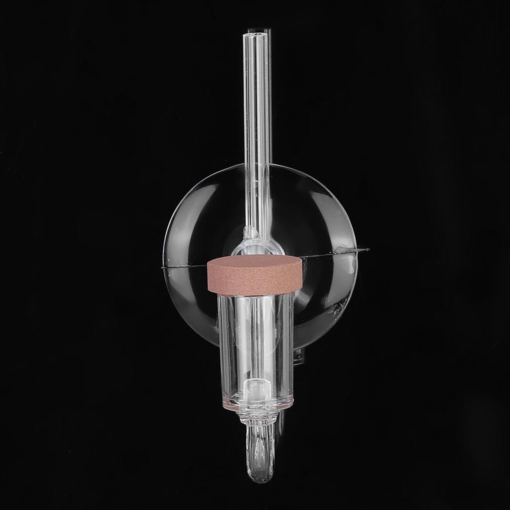 Acrylic Aquarium Carbon Dioxide Transparent Bubble Counter Refiner Fish Tank Water Plants CO2