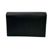 JIMMY CHOO name card holder logo leather Card Case Navy leather Used