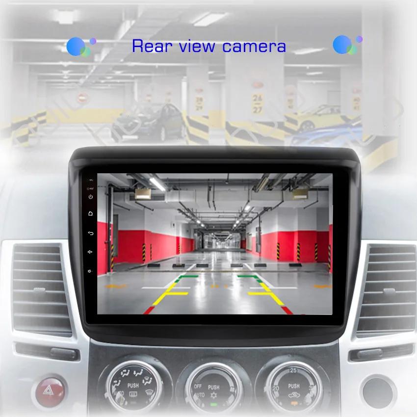 2din Android10 Car Radio Multimedia Player Carplay Auto GPS Navigation DSP For Mitsubishi Pajero Sport 2 L200 Triton 2008 - 2016