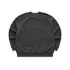 Fila Fusion Letter Round Neck Knitted Pullover Casual Sweatshirt Unisex Sweatshirt Asphalt-Gray T11U413205F-CC